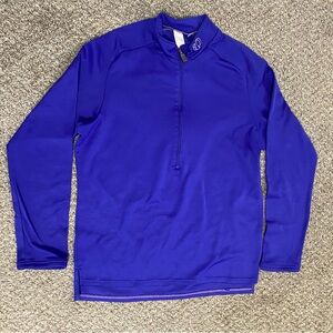 Pearl Izumi LS 1/4 Zip Adult Sz Small Vintage Cycling Made USA Purple